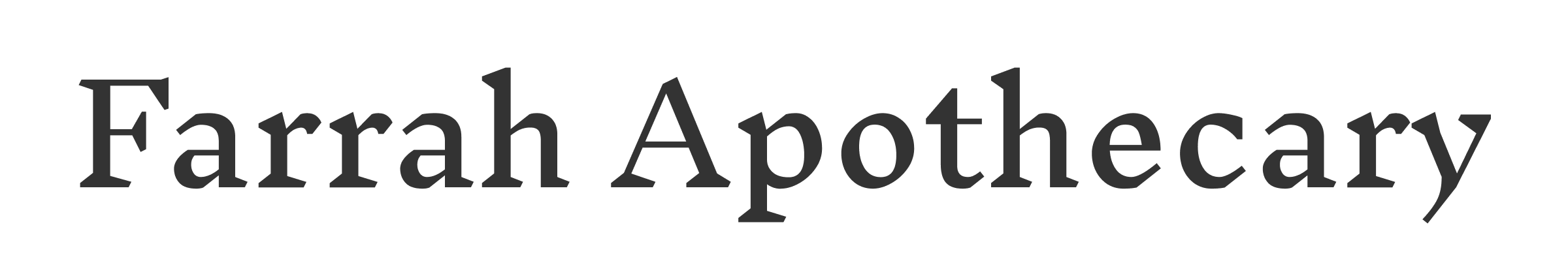 Farrah Apothecary 公式オンラインショップ